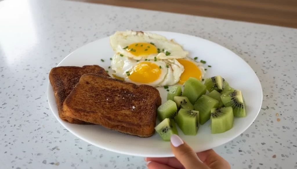 Prato fitness com proteínas e vegetais para ganho de massa